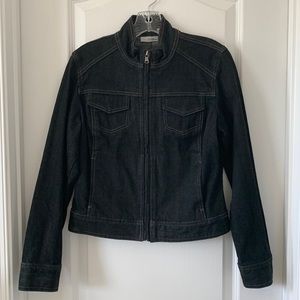 CHICO’S Black Jean Jacket